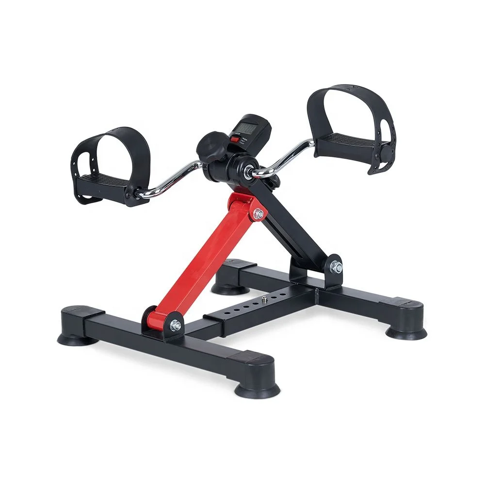 Physical Fitness Electronic Display  Folding  Mini Pedal Exercise Bike Arm and Leg Cycling Exercise Machine