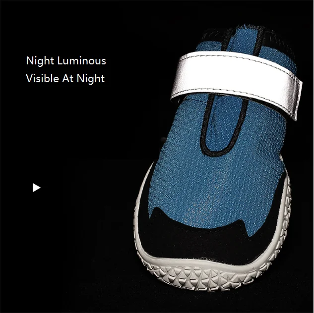 Non-slip Breathable Comfortable Dog Shoes Factory Wholesale All Season Can Wear Waterproof Customized Logo Modern Sustainable