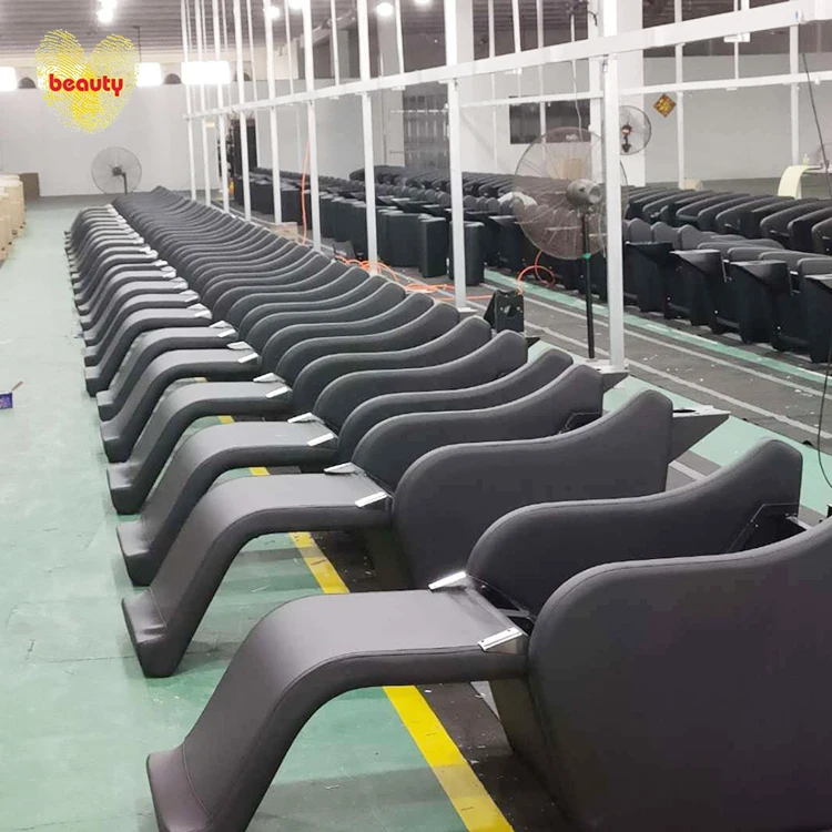 Electric massage shampoo chair hair salon backwash unit salon sink shampoo chairs