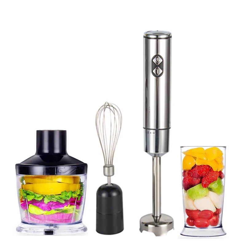 
Manufacturers wholesale kitchen machine 200W stainless steel immersion hand stick blender 
