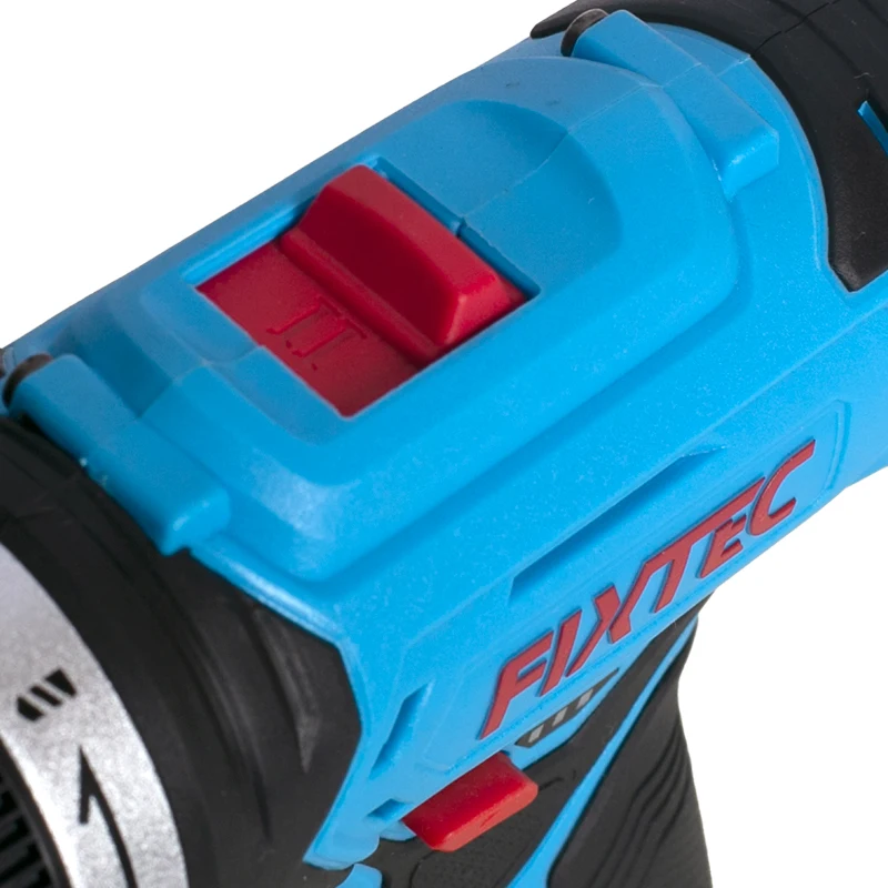 FIXTEC Hammer Function LED Light 0-350/0-1300rpm 2x1500mAh Battery Wireless Portable Hand Drill Machine Cordless Screwdriver