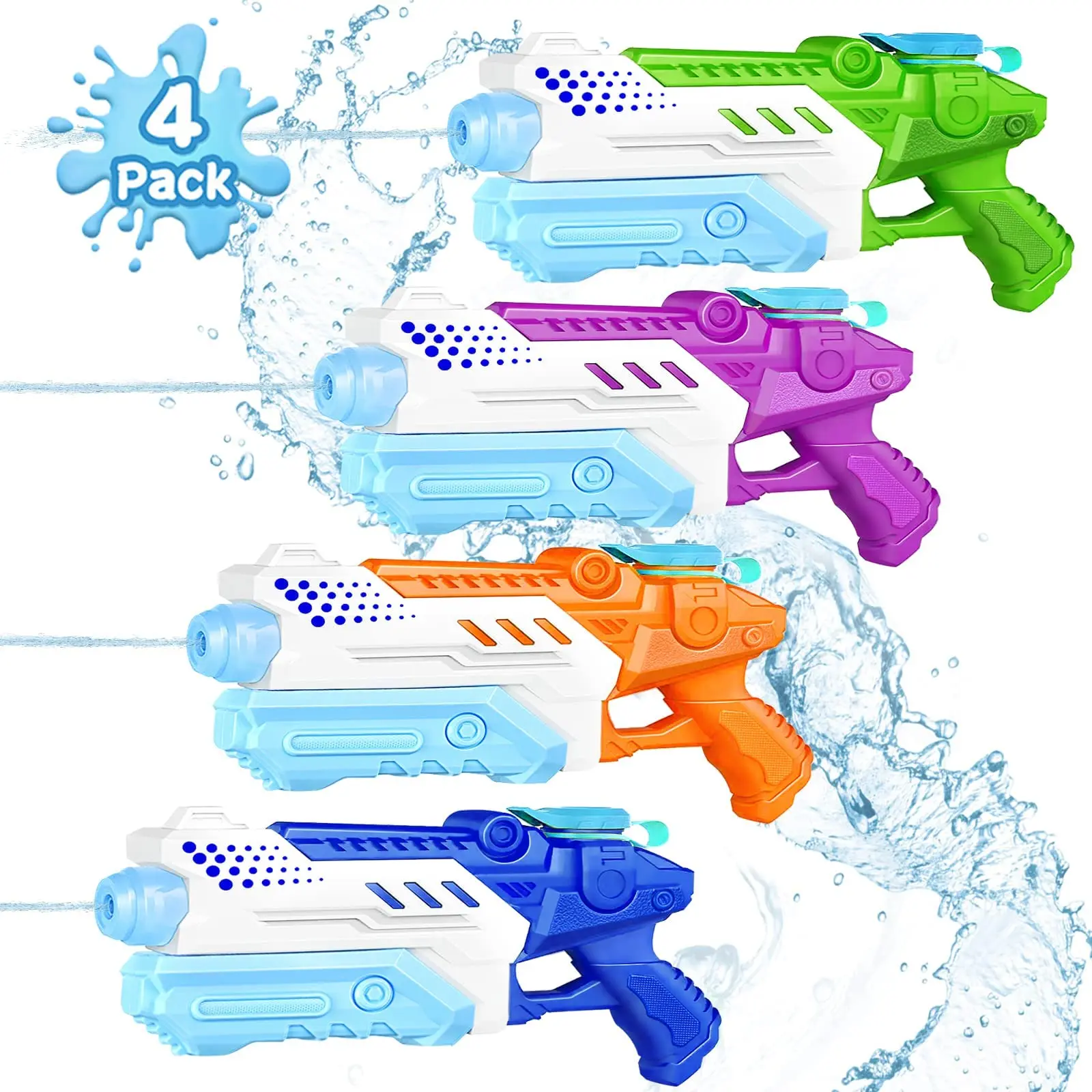 2023 New  Water Pistol Super Guns Long Range Shooting Game Summer Swimming Pool Garden Party Electric Water Pistol