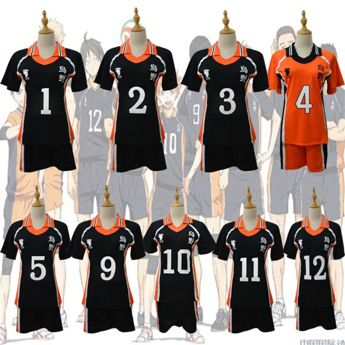 Haikyuu!! Cosplay Karasuno High School Volleyball Club Anime clothingJacket Hinata Shyouyou Hoodie Haikyuu!!Jerseys
