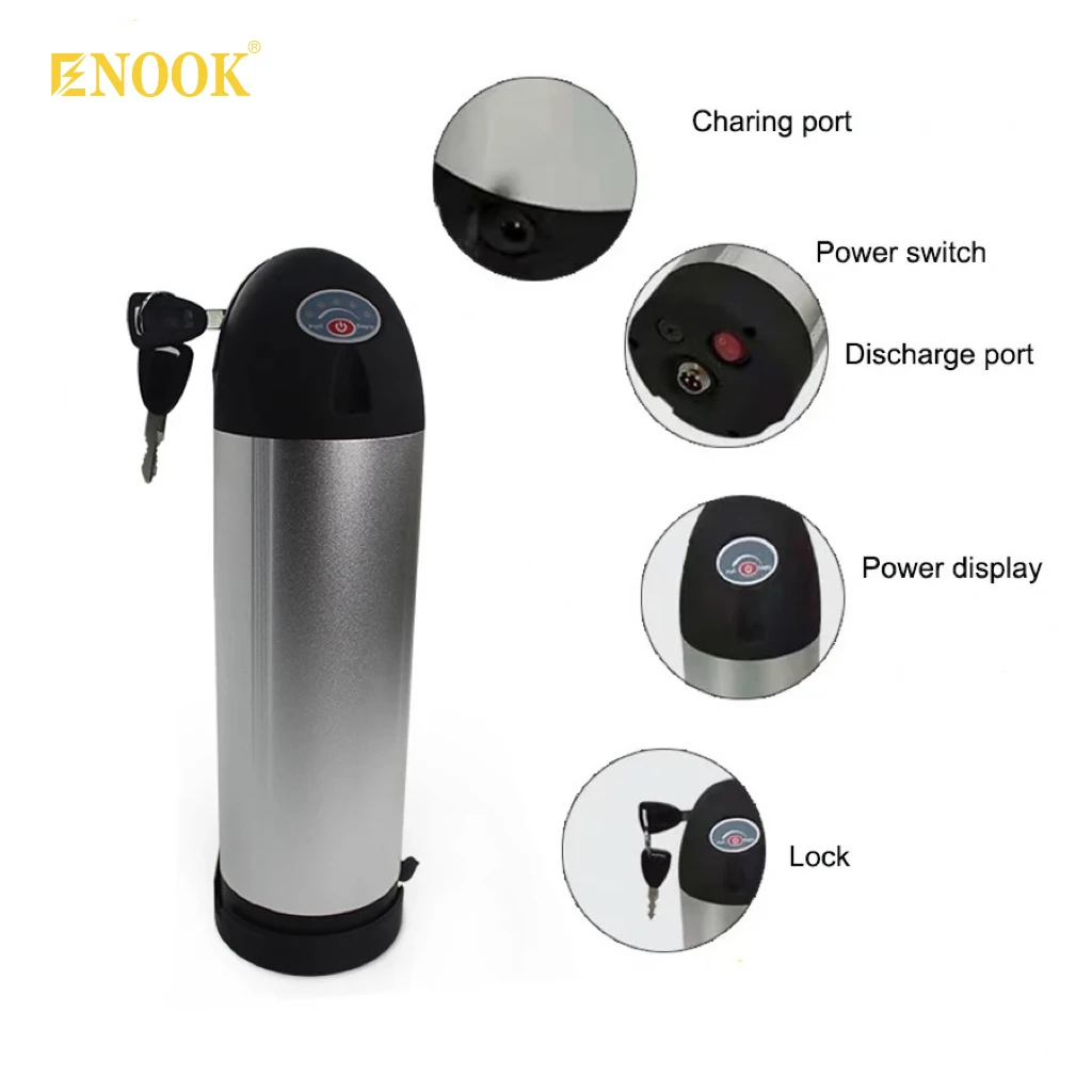 Factory customization 36V 48V 10AH 15AH silver fish mod electric car lithium battery pack for scooter