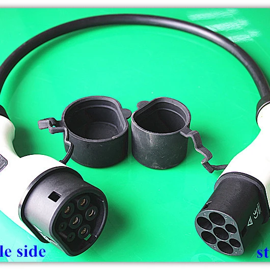 Тип 2-Тип 2 ev-разъем для зарядки A ОДНОФАЗНЫЙ/трехфазный