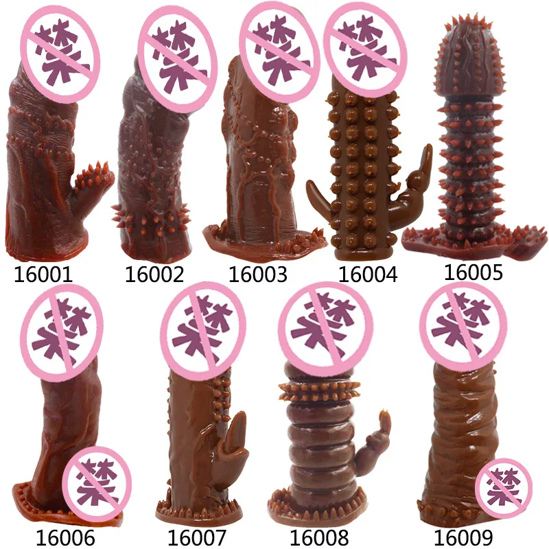 Male Sex Toy Silicone Cock Sleeve Penis Extender Dildo Penis Extension Sleeves For Men