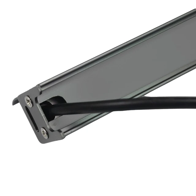 Светильники для зданий Пиксельная балка фасадное освещение светодиодная фасадная линейная подсветка Настенные светильники IP65 алюминиевые DMX512/SPI Juxuanled