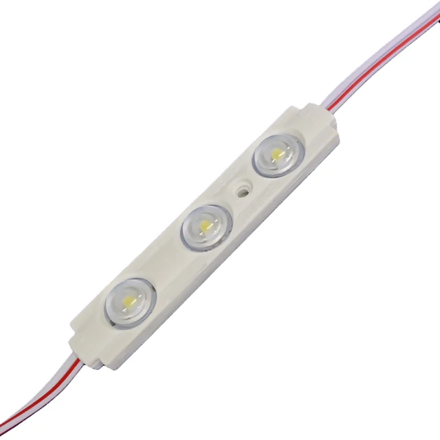 
Led Module DC12v 3 Chips Smd 2835 smd 5050 24v Outdoor Waterproof multi rgb color for box lighting led letters 