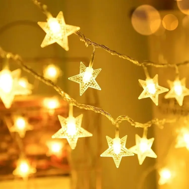Indoor Outdoor Lighting Romantic 1m - 10m Led String Light Fairy Battery Christmas Lights String