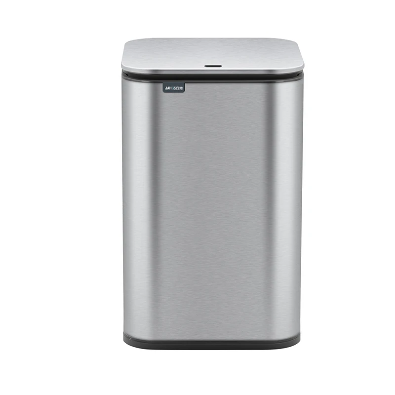 30L Automatic Kitchen Dustbin for Bedroom smart Metal home products Smart Stainless Steel Anti-Fingerprints Trash Can