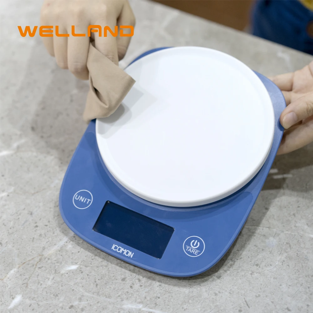 Plastic ABS Tare Kitchen Food Bake Cooker Helper Accurate Tare Battery Little Battery LCD Electronic Scale