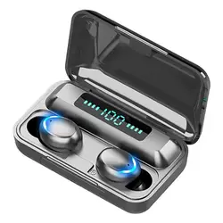 Best Selling Earphone 9D Hifi Stereo Active Noise Reduction Sports Headphones TWS Wireless Earbuds Earphones