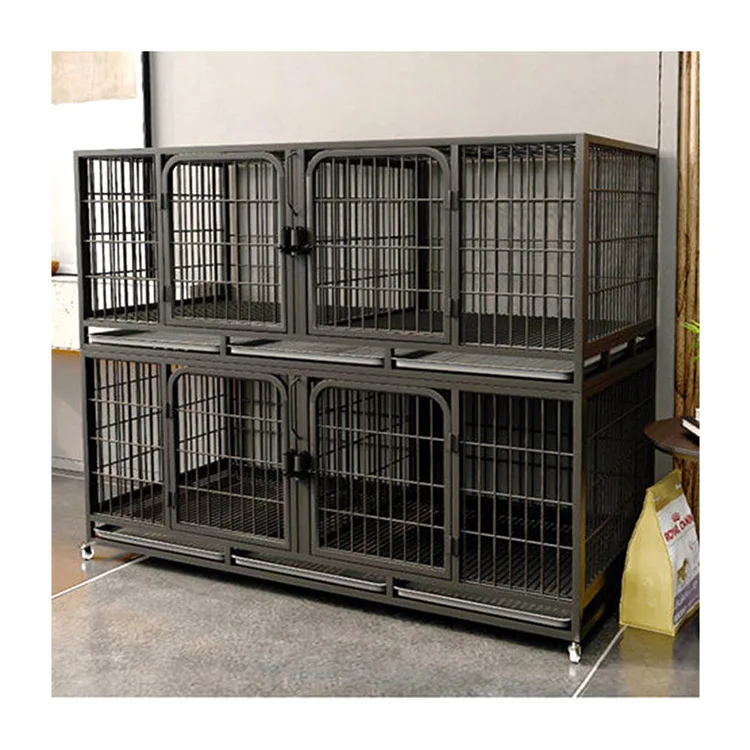 High Quality Indoor Galvanized Square Pipe Villa Cat Cage Layer Pet Cage Metal Large Cat Cages