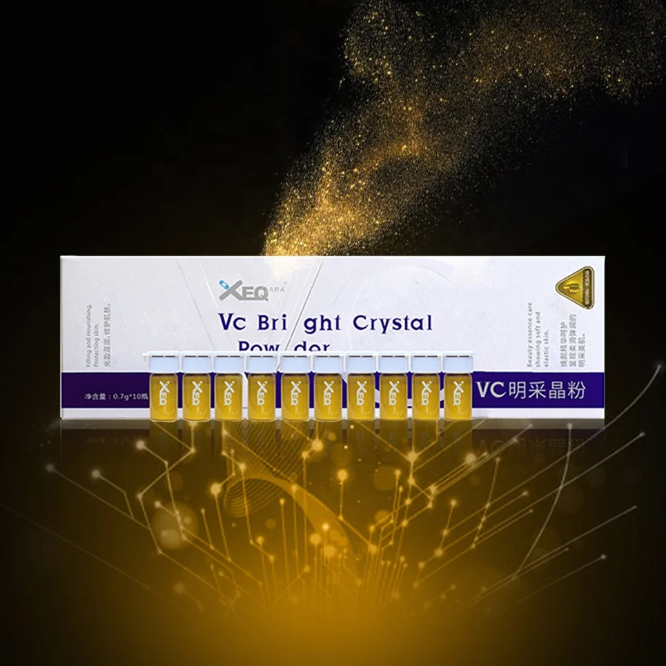 
Hot Selling Facial Skincare Crystal Powder XEQ Equation VC Pearl Crystal Whitening Moisturizing Powder 