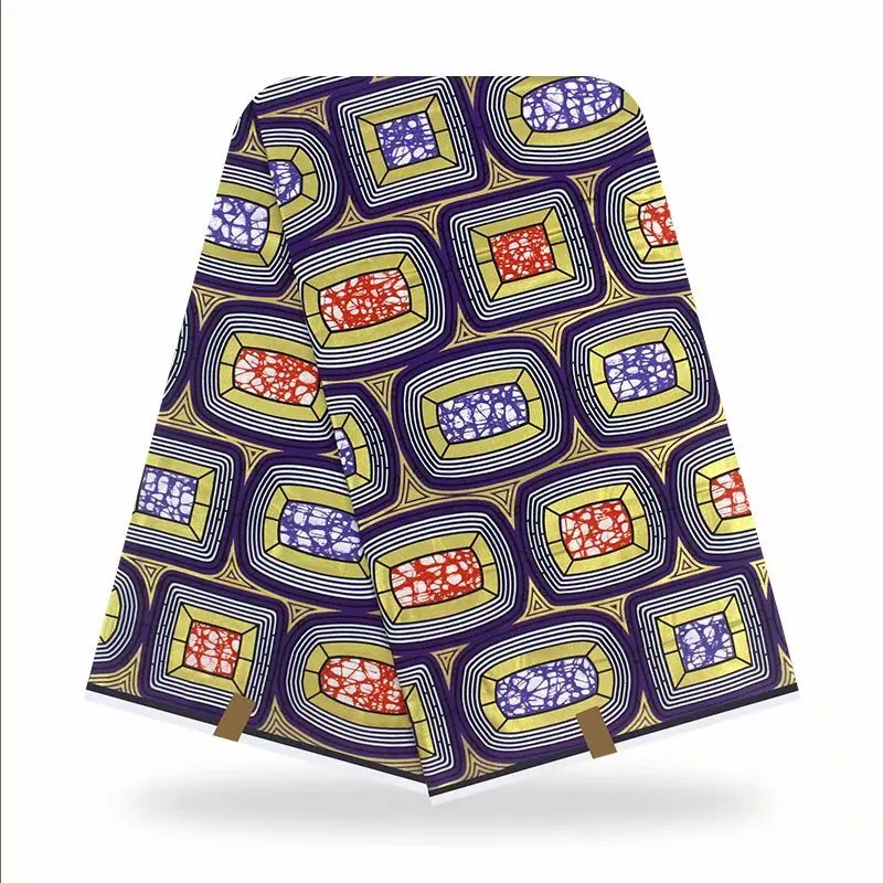new arrival african golden wax print fabric 100% cotton ankara hot sale print