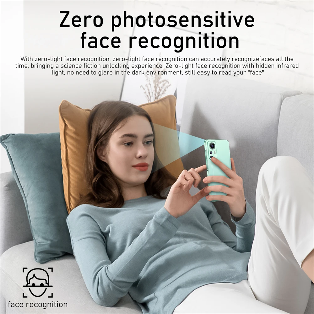 Best Selling Smart Android phone M12S Pro large screen 6.8 Inch HD 48MP+72MP 6800mAh big battery beauty smartphone