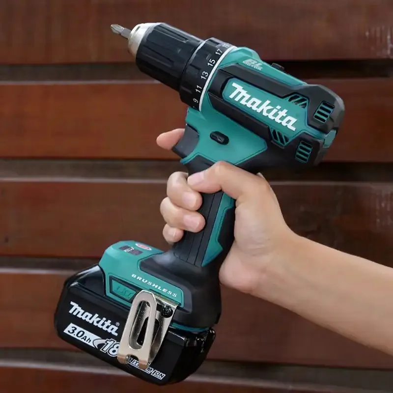 JAPAN MAKITAS Charging Drill Brushless Lithium Battery Pistol Drill Home Multi Functional Screwdriver