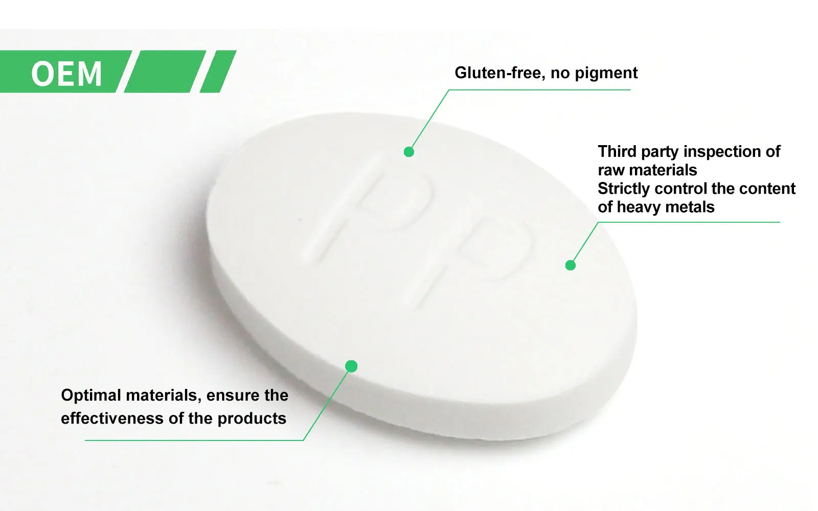 Excellent Quality Improves Joint Flexibility Healthcare Supplement Calcium Vitamin C D Tablet