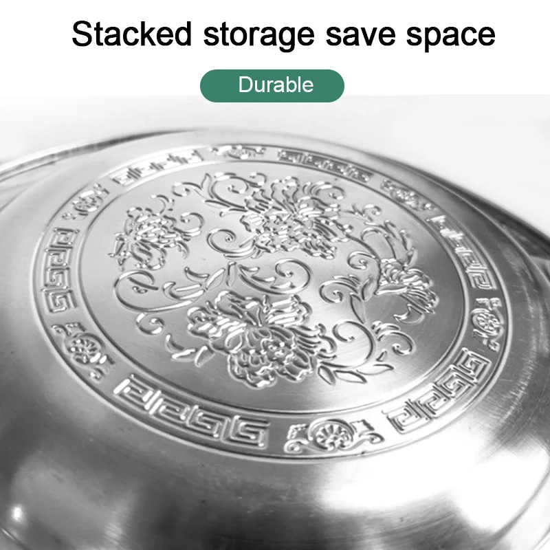 Decorative Fancy Customized Wedding Dinner Plate Dish Round Tray Stainless Steel Dinnerware Plates For Restaurant