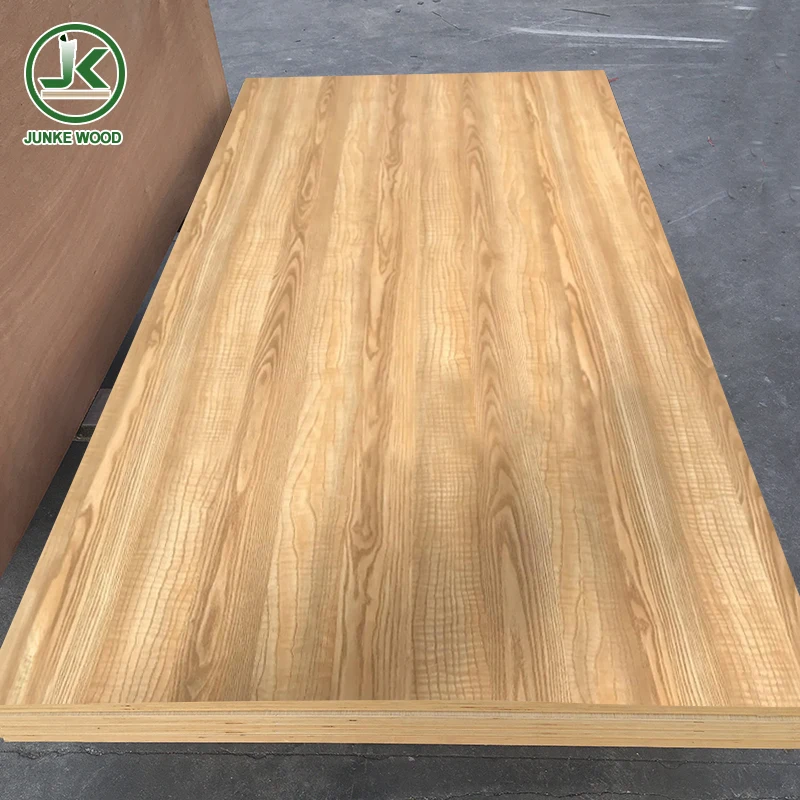Hot Sale 4x10 18mm melamine laminated 13 layers plywood wood sheet price for kitchen cabinets