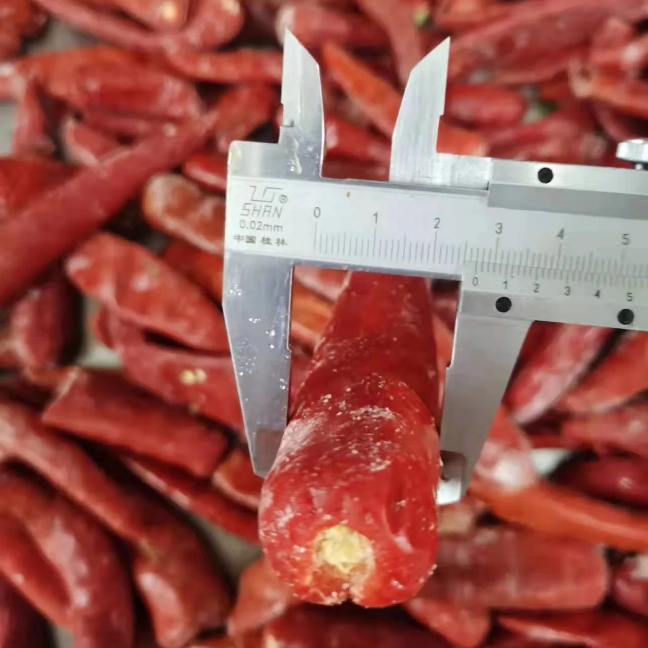 2021 New Crop IQF Red Bell Pepper In Very Fresh Condition