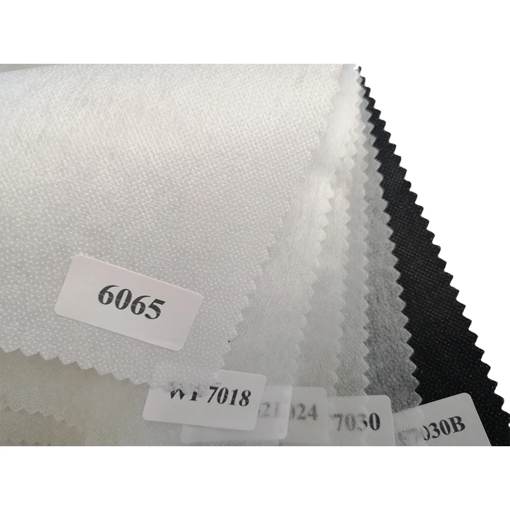 GAOXIN eco-friendly nonwoven fusing interlining single/double dot PA/PES for garment