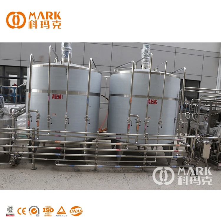 Small Business Juice Red Tea Drink Filling Machine Mango Concentrate Production Line Machine