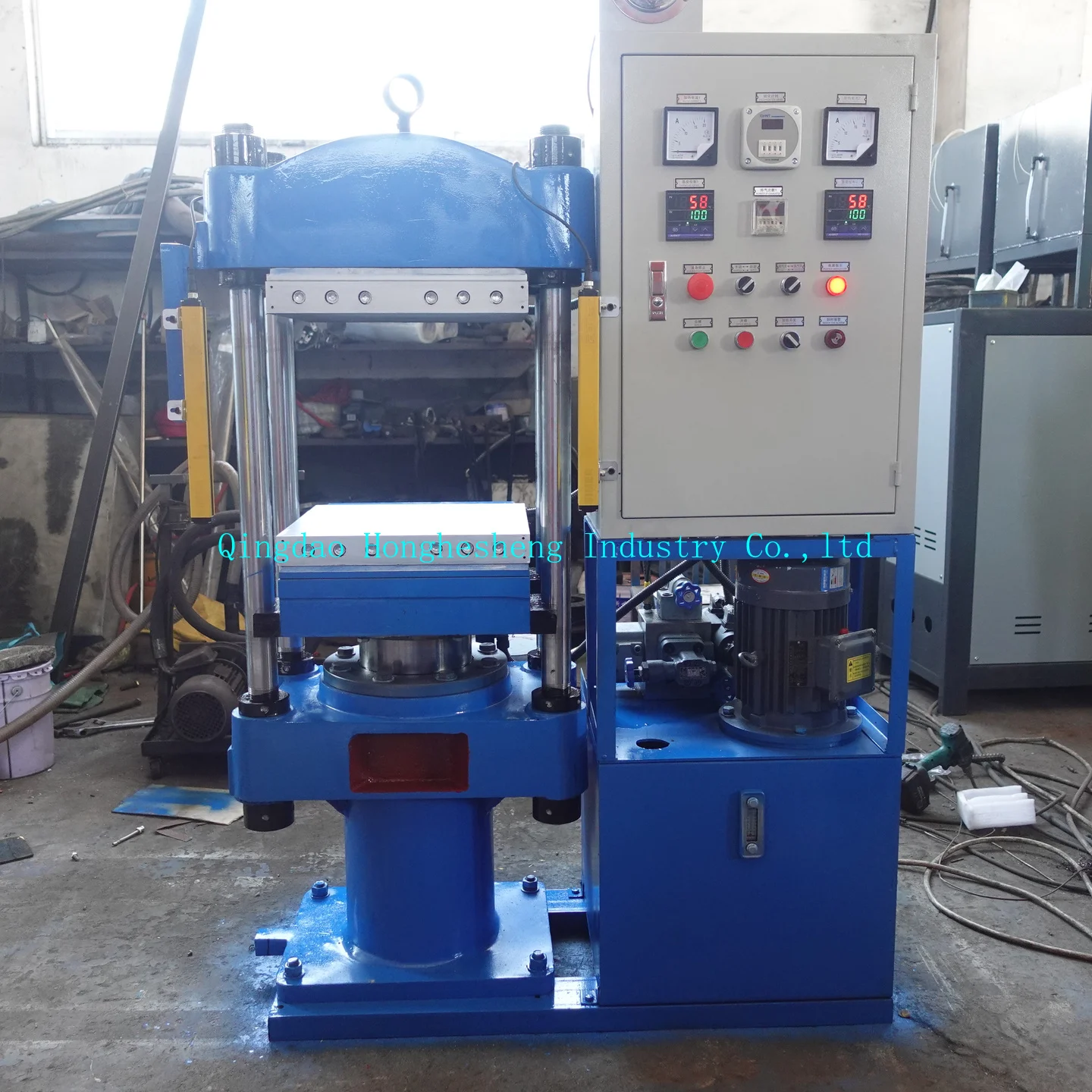 4 Column Hydraulic Press, 10/20/30/40/50 Tons High Precision Oil Press
