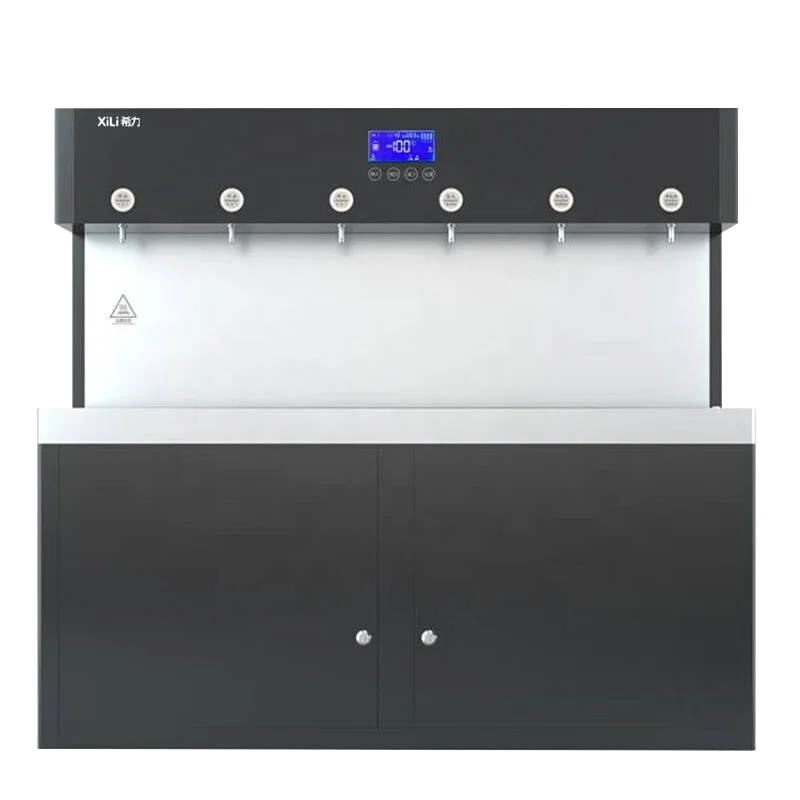 Wholesale RO cooling water dispenser hot and cold standing stainless water dispenser  for commercial business