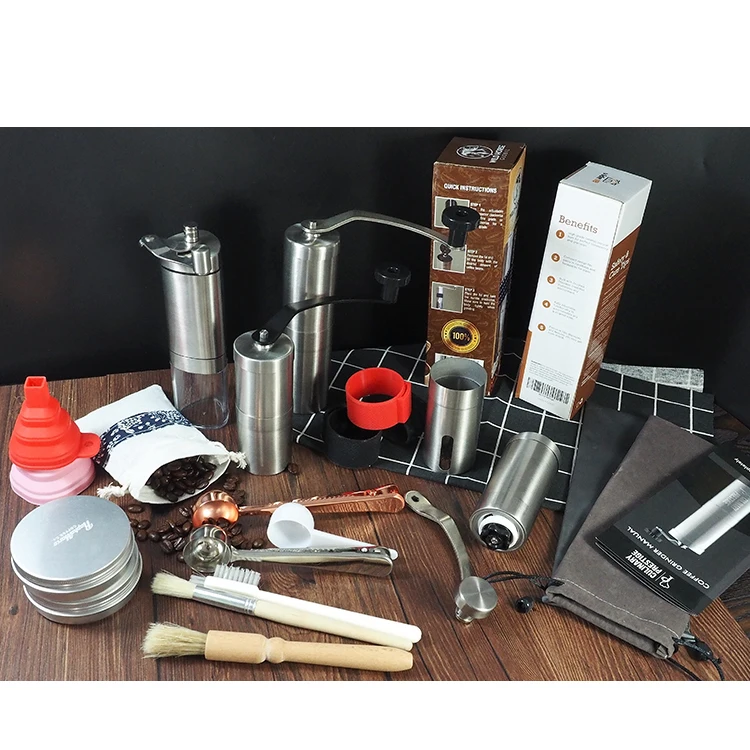 Popular mini 100ml hand shake coffee mill, High Performance home commerical grinder coffee