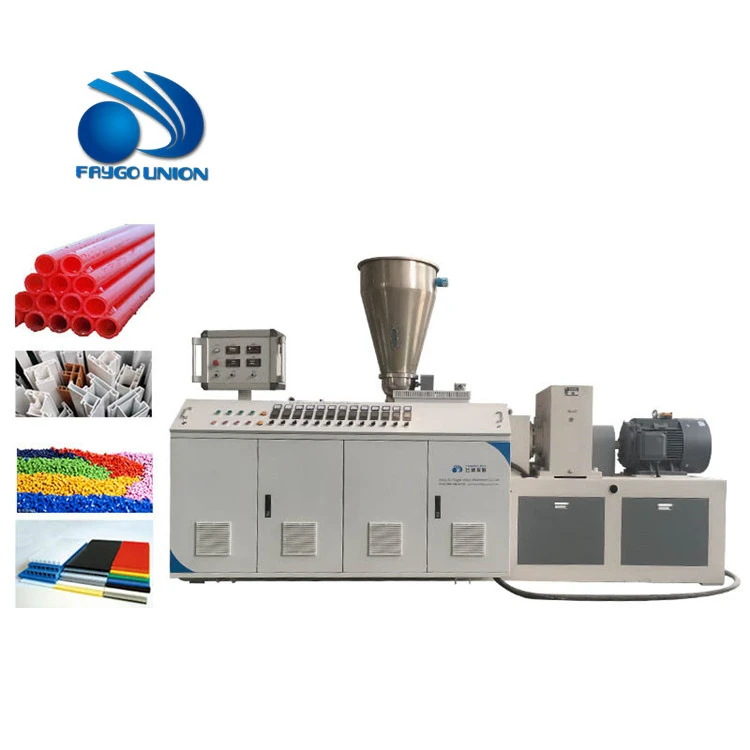 FAYGO Factory Direct Sale Plastic PIPE Production Equipment Double-screw PVC PIPE Making Machine