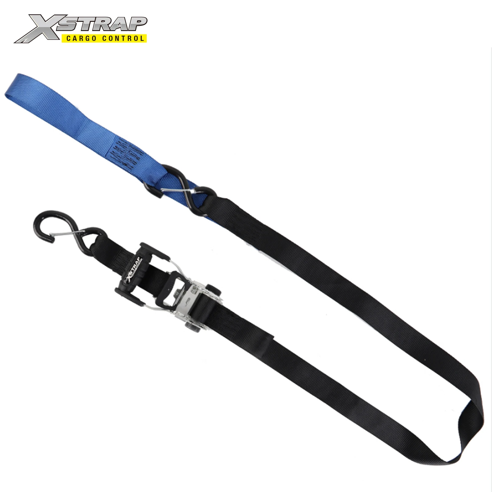 Ropenet 25mm 1m 800lbs Cam Buckle Tie Down Straps Adjustable Tensioning Belt for Motorcycle Cargo Trailer Trucks SUP Luggage