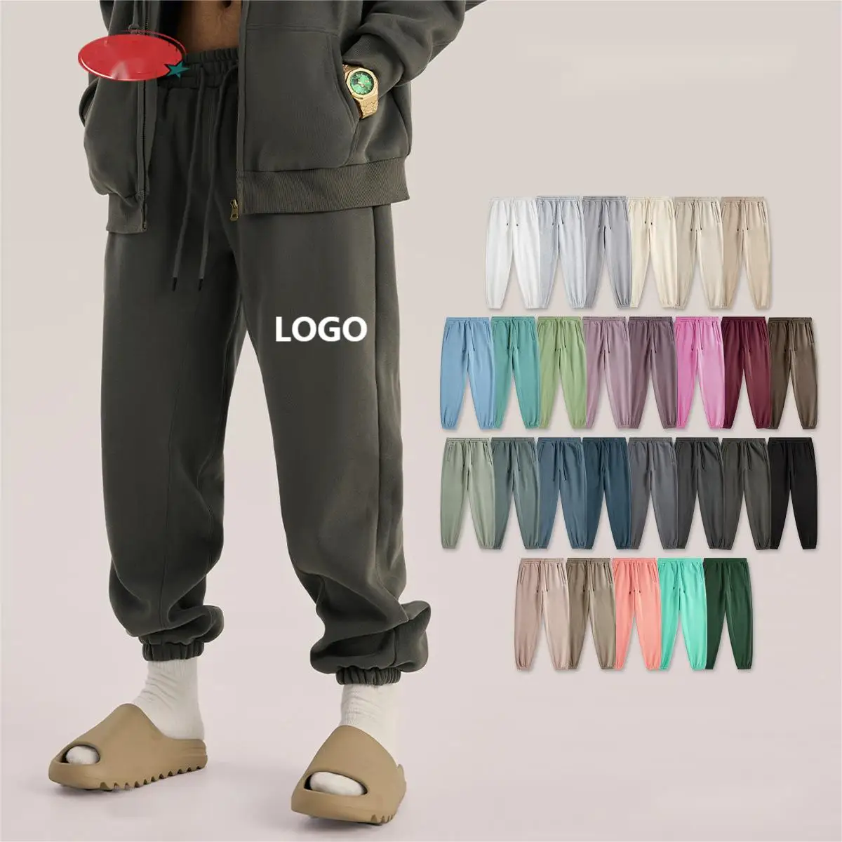 Sweatpants Manufacturer Custom Mens Sweater Pants Black Sweat Pants Unisex Cotton Custom Men Joggers Sweatpants