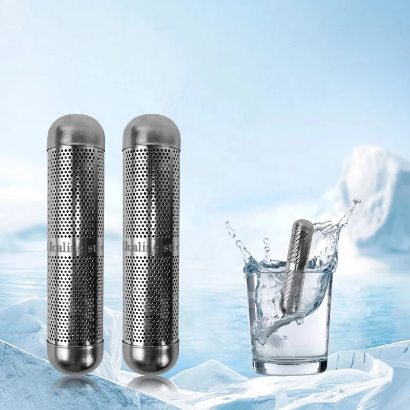 Hoonni Alkaline Hydrogen Water Stick Tourmaline Nano Energy Alkaline Water Filter pH 8-10 level Alkaline Ion Water Stick