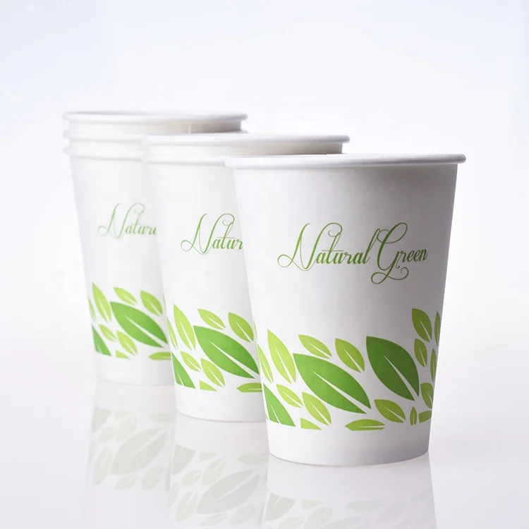 
Wholesale Cheap Hot Sale Natural Bamboo Fiber Biodegradable Water Cup PLA Disposable Drinking Cups 