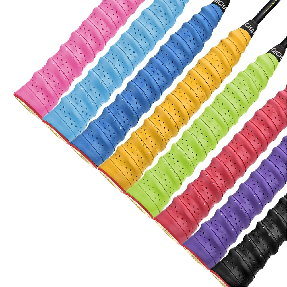 Overgrip with Imported PU, Absorb Sweat Anti Slip Racket Bat Rackets Overgrip Roll Tennis Badminton LG-01