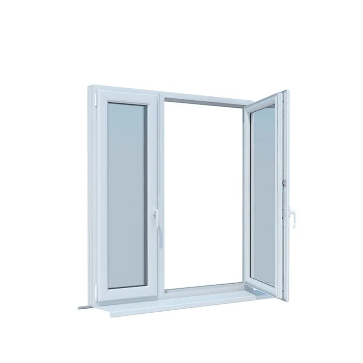 cheap price  pvc plastic steel casement windows