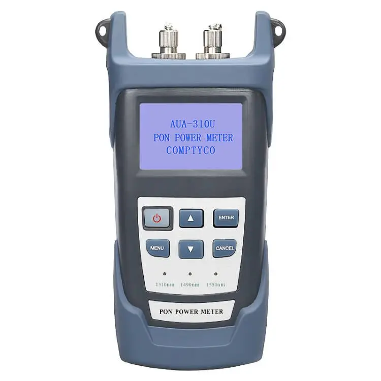 AUA 310U Handheld Fiber Optical PON Power Meter FTTX/ONT/OLT 1310/1490/1550nm
