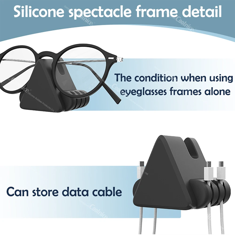Gadgets 2024 New Arrival Multi Purpose Silicone Sunglasses Spectacle Display Reading Glasses Holder