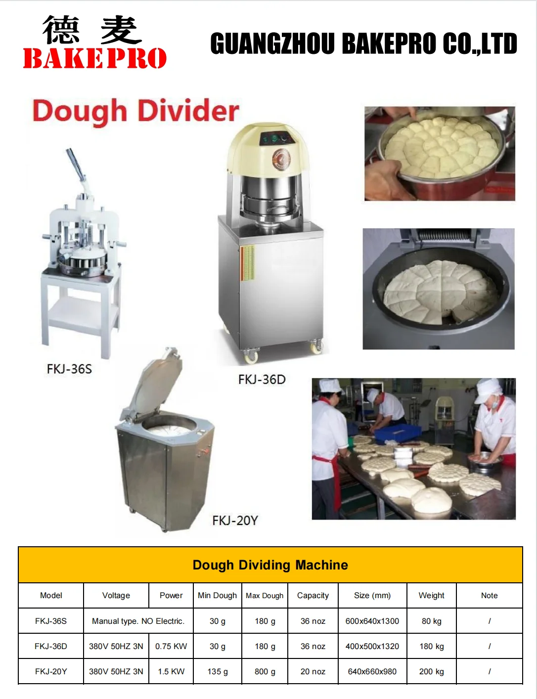 Small Commercial Dough Divider Automatic Machine Dough Divider and Rounder Machine