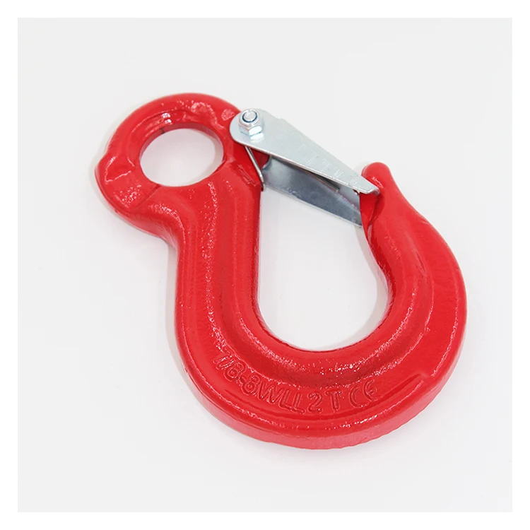 
G80 Eye Sling Hook With Latch 