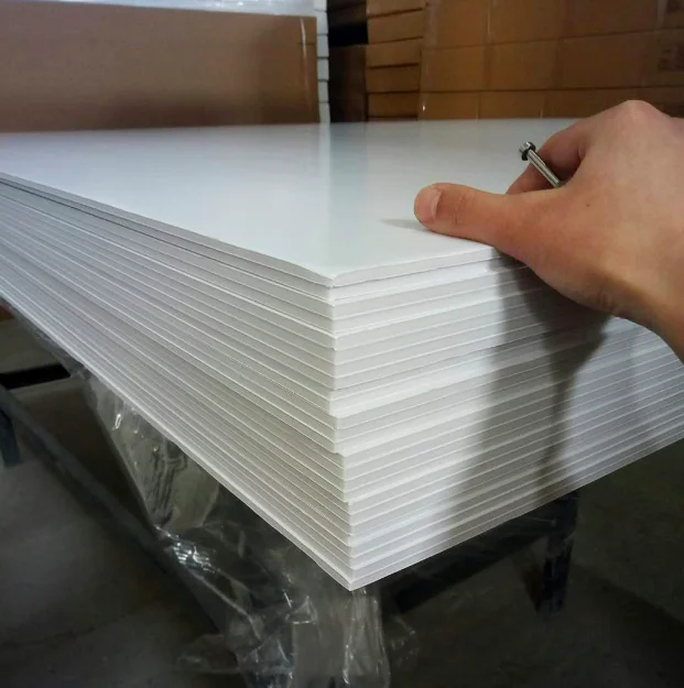 Good Quality White Paper Foam Board PS Foamboard Sheet PVC Foam Board KT Board for Advertising