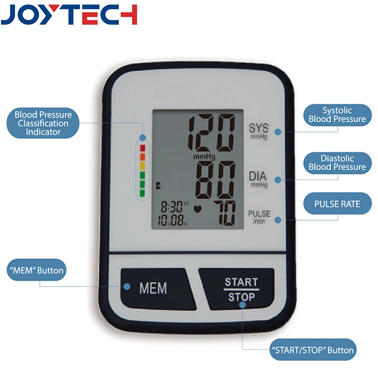 OEM Portable Digital Arm Blood Pressure Monitor Home Use