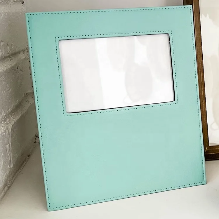 Personalized Picture Frame Laserable Leatherette Photo Frame