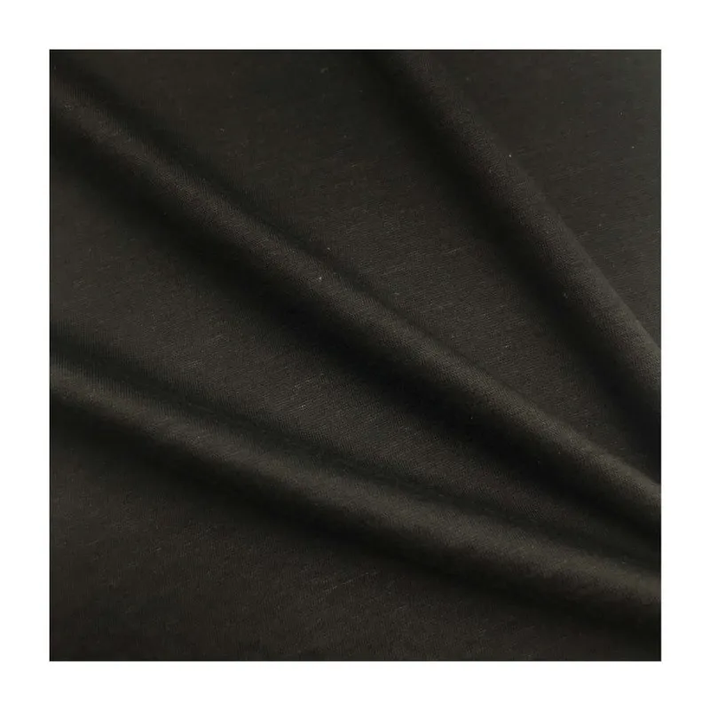 Good stretch 235gsm 86%polyester 14%spandex warp knitted piece dyed matte fabric for sports yoga swimwear