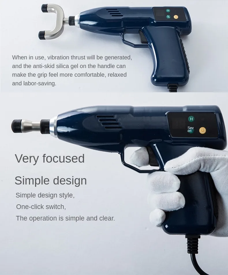 High Quality Therapeutic Spine Activator Corrective Massager 3 Speed Adjustable AMCT Chiropractic Tool Gun