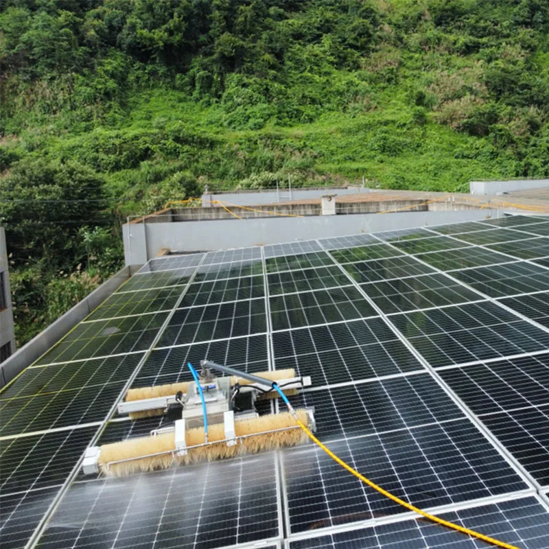 Leading brand fully automatic solar panel cleaning robot