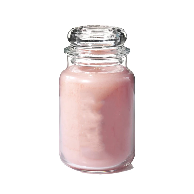 Custom transparent Yankee style candle jar wholesales wax candle jars for home decoration wedding
