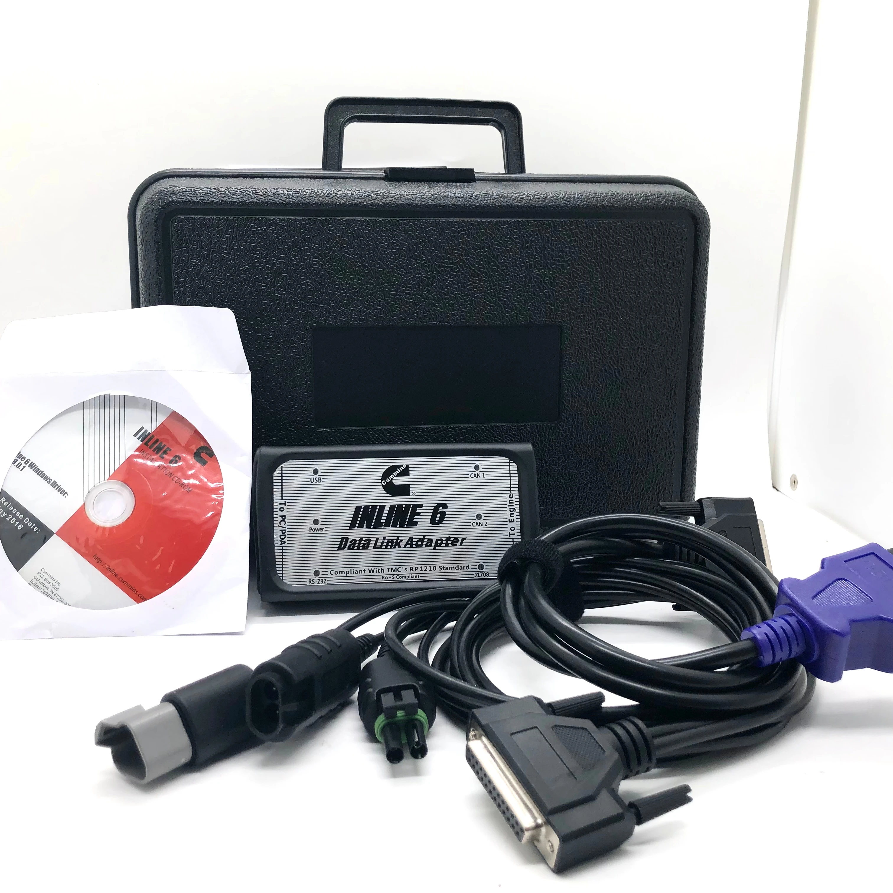 SUNORO For Cummins Diesel Engine Parts INLINE 6 Inline 6 2892092 Data Link Adapter Kit 2892092 Diagnostic Tools