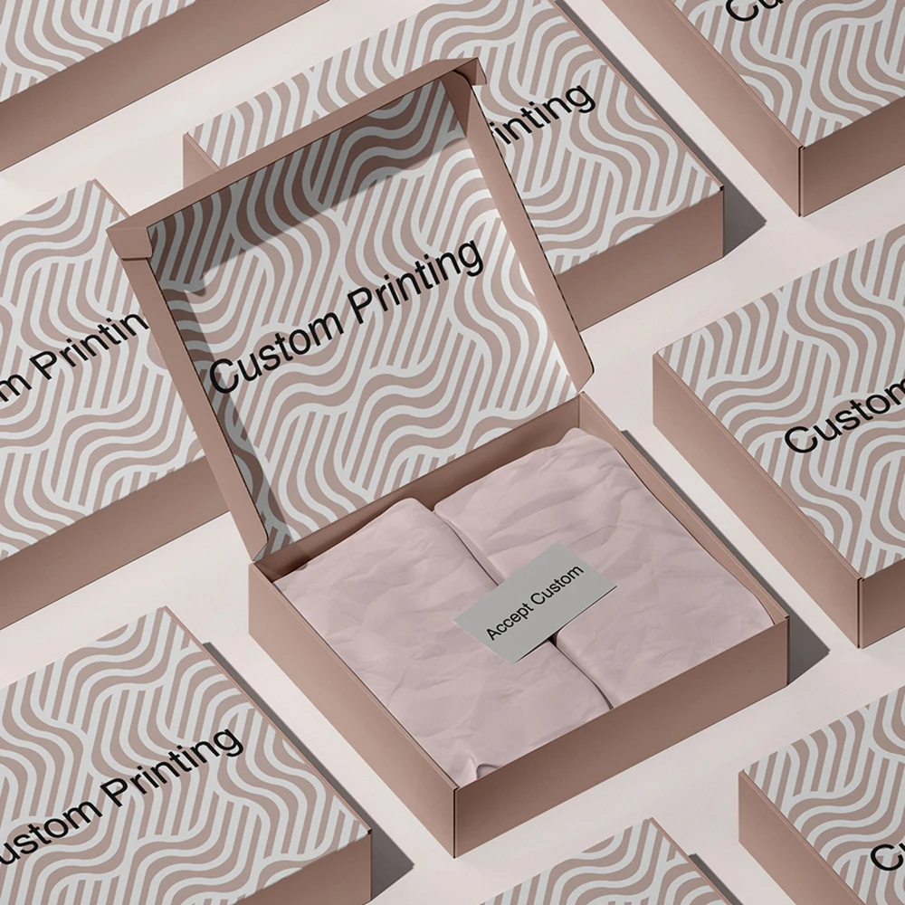 Recyclable Eco-Friendly High Quality Custom Design Corrugated Postal Express Clothing Shoe Mailing Packaging Paper Box